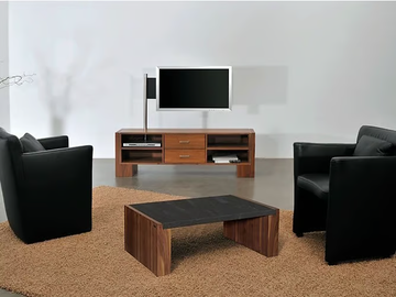 SIDEBOARD / ART 119 - Low TV cabinet by Wissmann raumobjekte - view 3